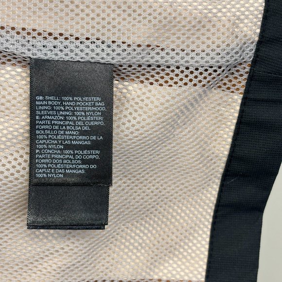 North Face Navy Rain Shell Jacket with Hood | Size Girls XL | Lightweight - Picture 5 of 6